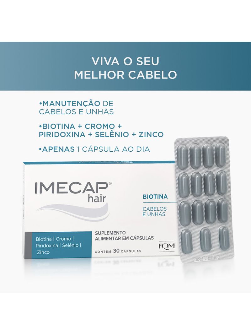 Imecap-Hair-30-Capsulas---Vitaminas-Para-Cabelos-E-Unhas-Com-Biotina