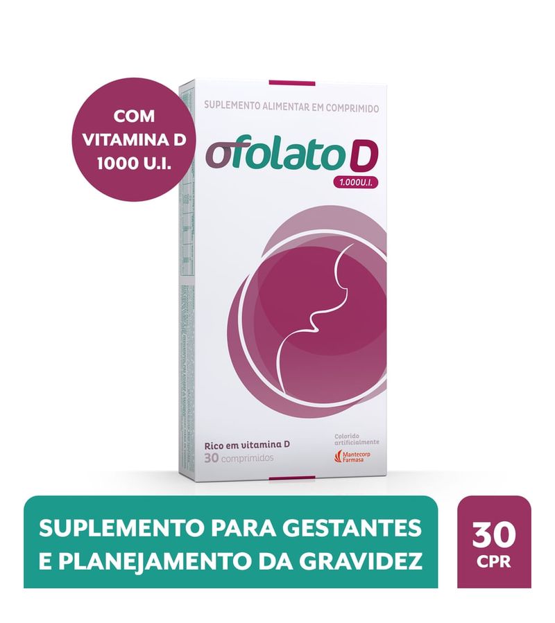 Ofolato-D-1000ui-Ct-Bl-Com-30-Comprimidos