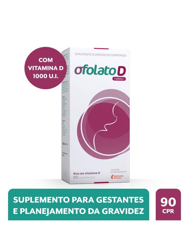 Ofolato-D-1000ui-Ct-Bl-Com-90-Comprimidos