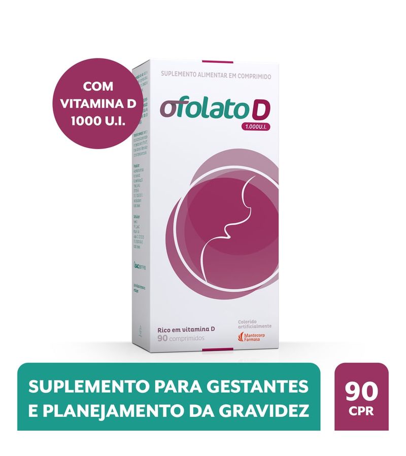 Ofolato-D-1000ui-Ct-Bl-Com-90-Comprimidos