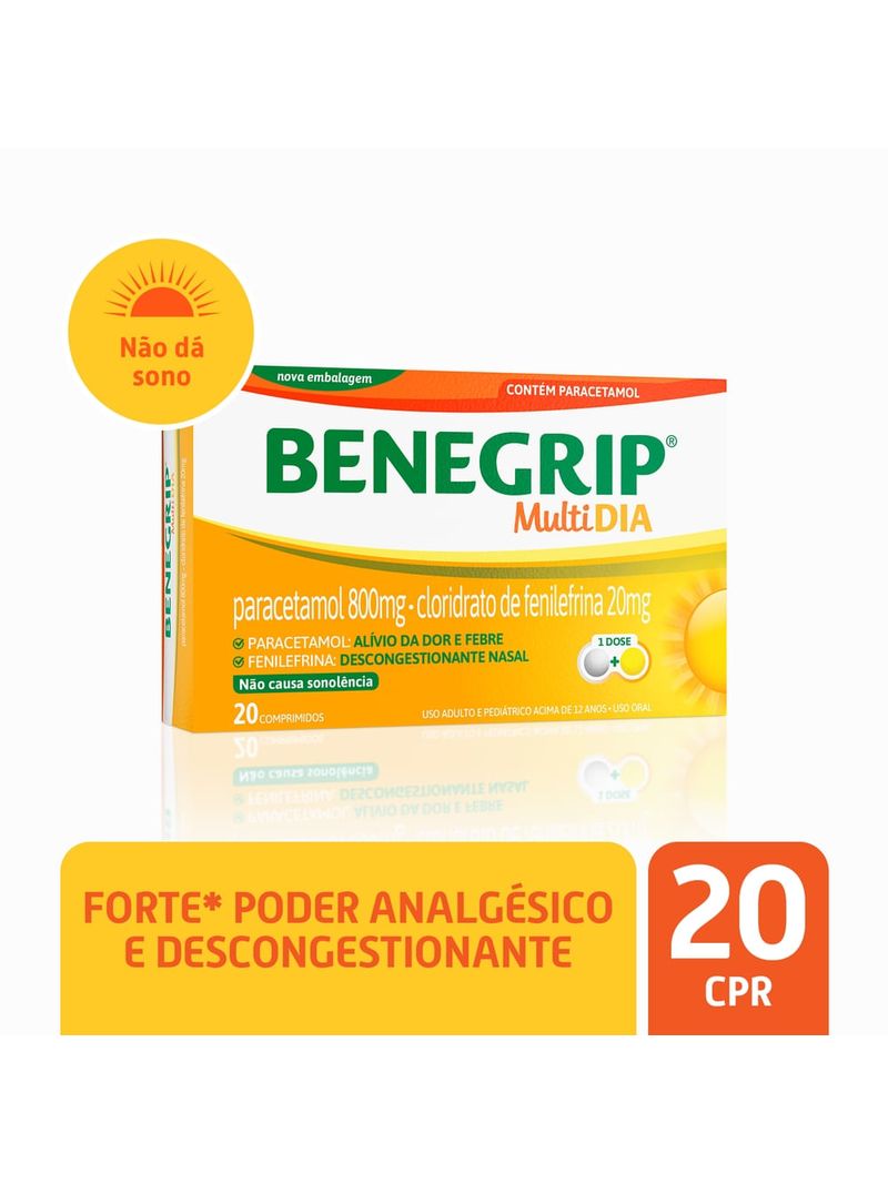 Benegrip-Multi-Dia-Caixa-20-Comprimidos-Contra-Gripe-E-Resfriado