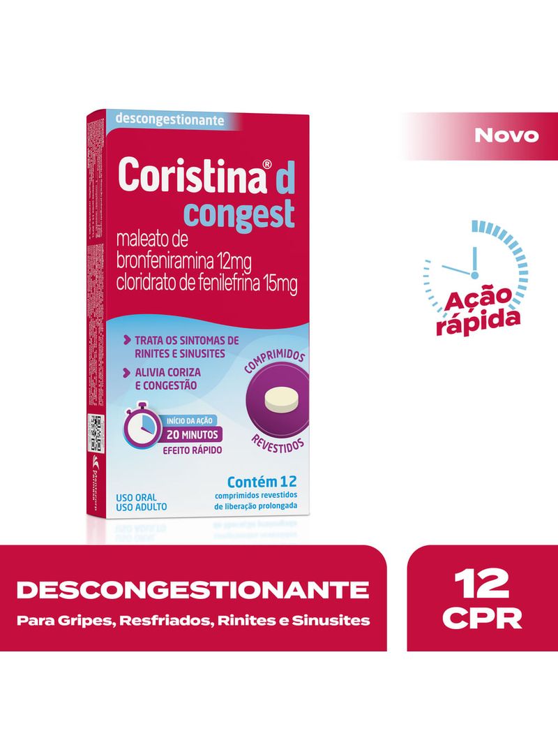 Descongestionante-Coristina-D-Congest-12-Comprimidos
