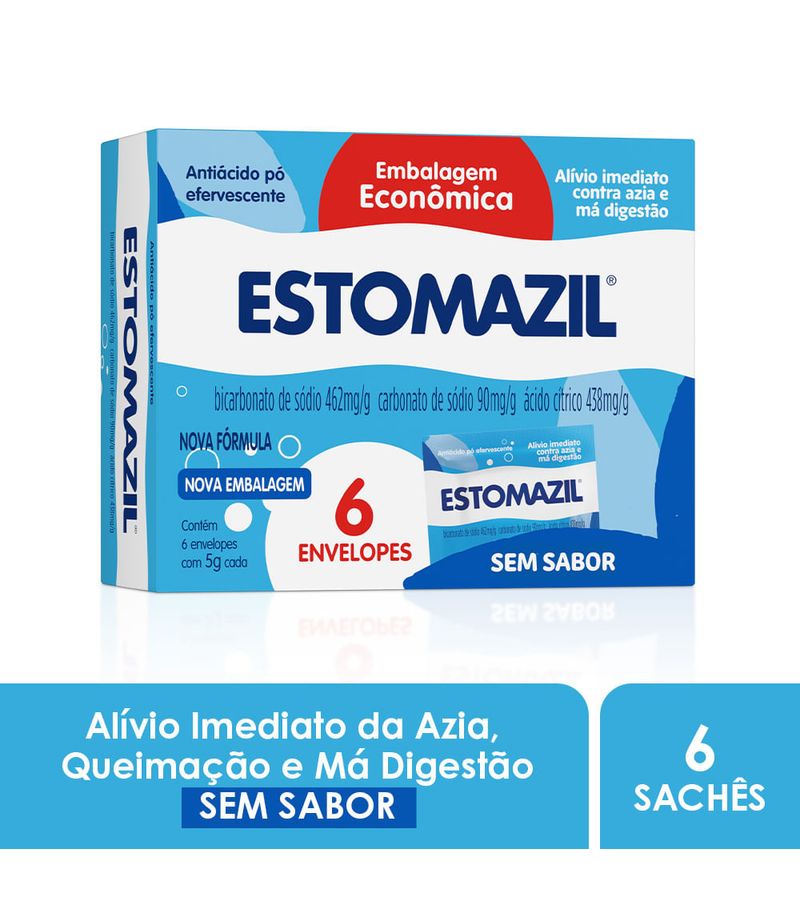 Antiacido-Po-Efervescente-Estomazil-6-Saches-Embalagem-Economica