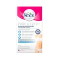Folhas Para Depilacao Veet Pure E Fresh Com 16 Corpo Pele Delicada