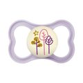 Chupeta Mam Air Night Silicone Lilas A Partir De 6 Meses Ch51312