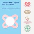 Chupeta Mam Original 0-2 Meses Rosa