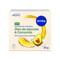 Sabonete Vegetal Em Barra Nivea Nutricao Da Natureza Oleo De Abacate E  Camomila 80g