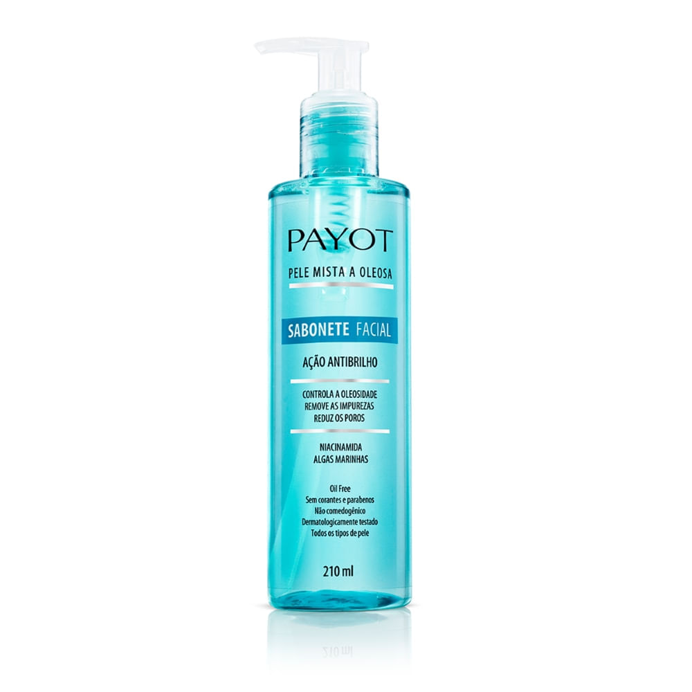 Sabonete Higienizante Liquido Payot 210ml Mista A Oleosa Acnederm ...