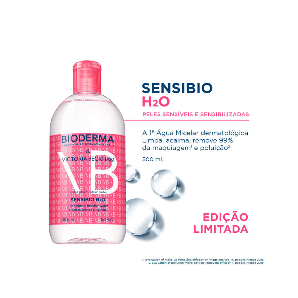 Bioderma Sensibio H2O 500ml 9本 SENSIBIO H2O BIODERMA 500ML VICTORIA BECKHAM - Drogaria Catarinense