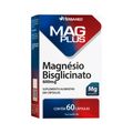 Suplemento Alimentar Magplus Magnesio Bisglicinato 600mg Com 60 Capsulas  Herbamed