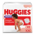 Fralda Huggies Xxg Pants Proteção Acolchoada 24 Unidades
