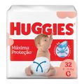 Fralda Huggies G Maxima Protecao 32 Unidades