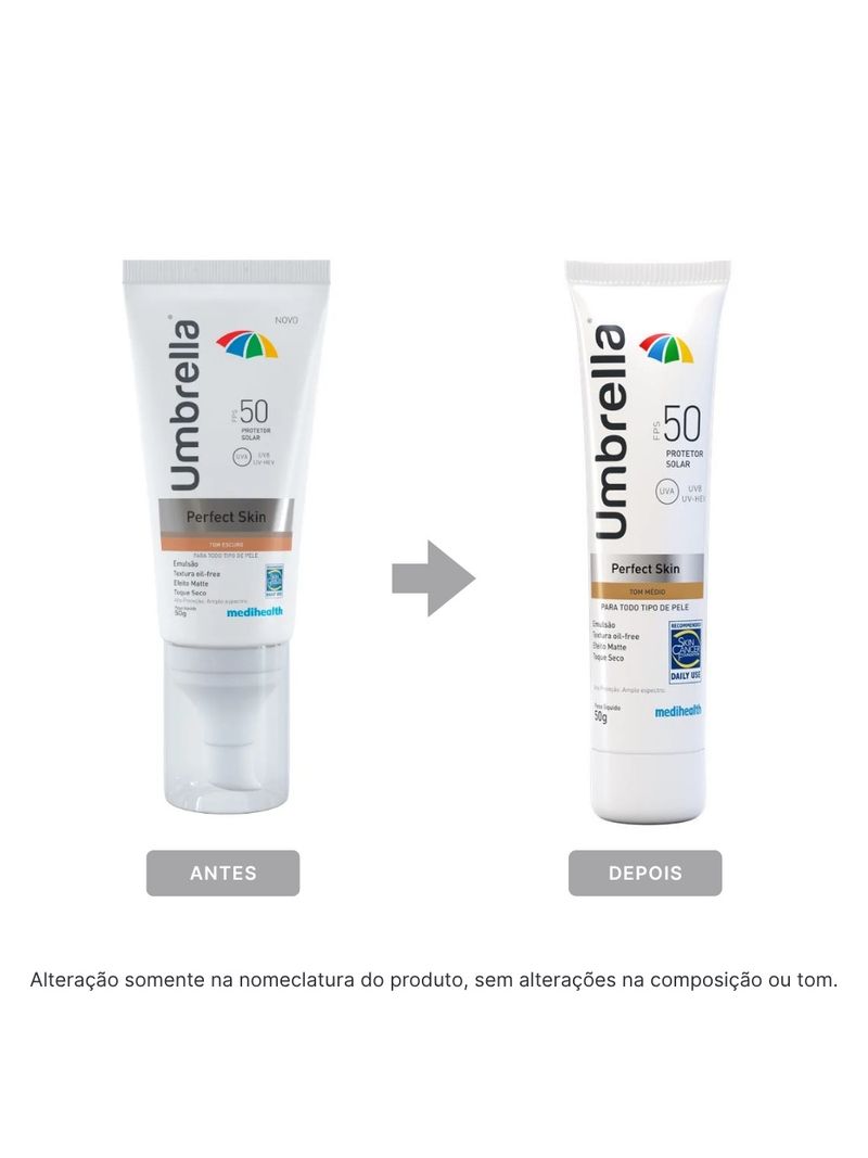739758-2-Protetor-Solar-Umbrella-Perfect-Skin-Tom-Medio-50g