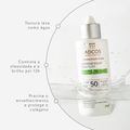 Protetor Solar Facial Adcos Aqua Fluid Antioleosidade Fps 50 Incolor  40ml