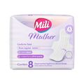 Mili Mulher Absorvente Conforto Total Com Abas Fluxo Regular Com 8