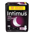 Absorvente Intimus Toda Protegida Seca Com Abas 30 Unidades