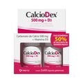 Suplemento Alimentar Calciodex Com 2 Unidades De 60 Capsulas Cada
