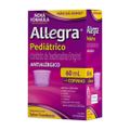 Antialergico Allegra Pediatrico Fexofenadina 6mg/ml Sabor Framboesa 60ml  Com Copinho