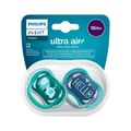 Chupeta Avent Ultra Air Elefante E Hello +18 Meses