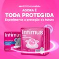 Absorvente Intimus Toda Protegida Sem Abas Seca 8 Unidades