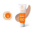 Protetor Solar Facial Dermatológico Darrow Actine Fps60 Com Cor 40g