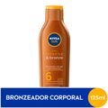 Loção Bronzeadora Nivea Intense E Bronze Fps6 125ml