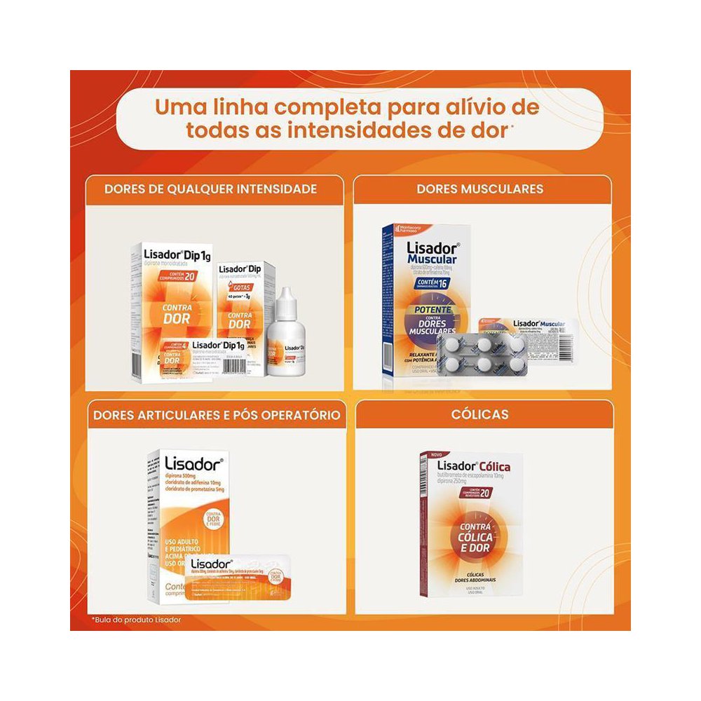Encontraproduto.com.br - Lisador Muscular 600mg - 16 Comprimidos